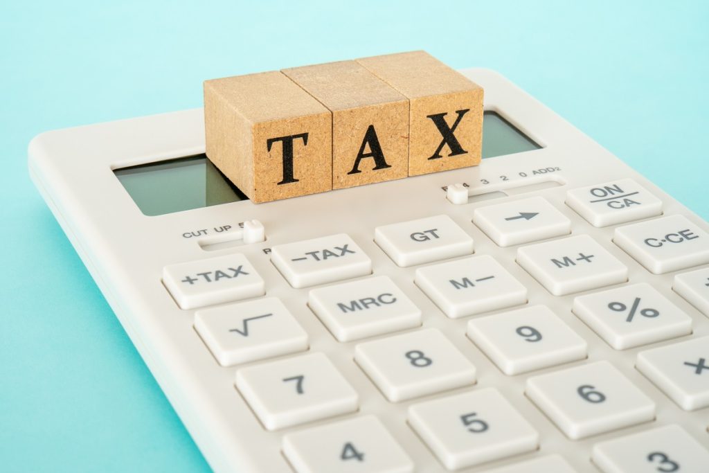 Concept of tax calculation